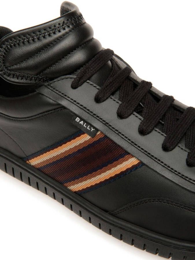 Bally Parrel stripe-detailing sneakers Black