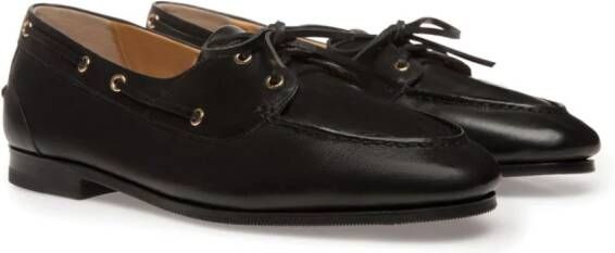 Bally Pathy leather derby shoes Black