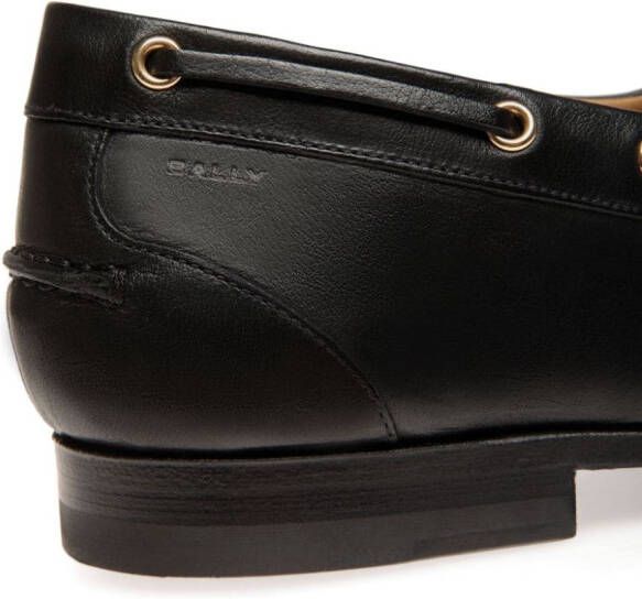 Bally Pathy leather derby shoes Black