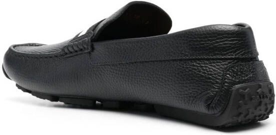 Bally Pearce stripe-detail loafers Black