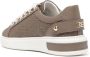 Bally perforated logo-print sneakers Brown - Thumbnail 3