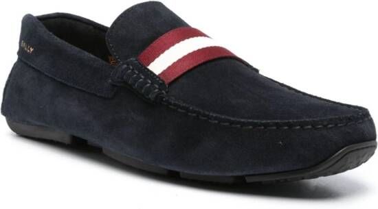 Bally Perthy suede loafers Blue