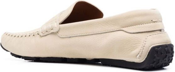 Bally Pier Leather Drivers loafers Neutrals