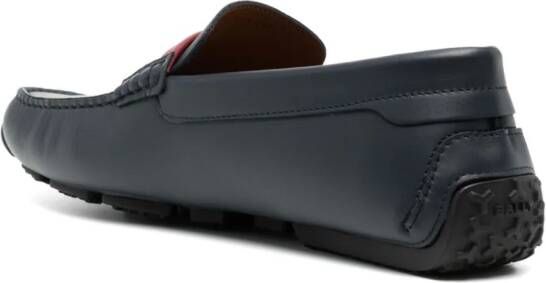 Bally Pilot leather loafers Blue