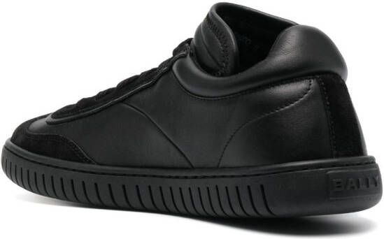 Bally Player lace-up leather sneakers Black