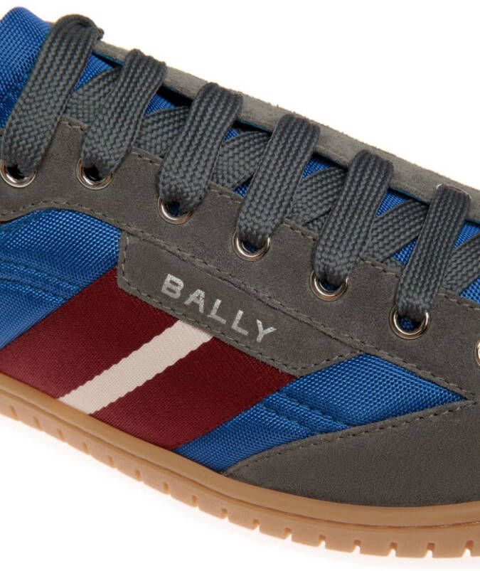 Bally Player stripe-detail sneakers Grey