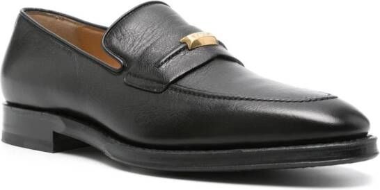 Bally Plume leather loafers Black
