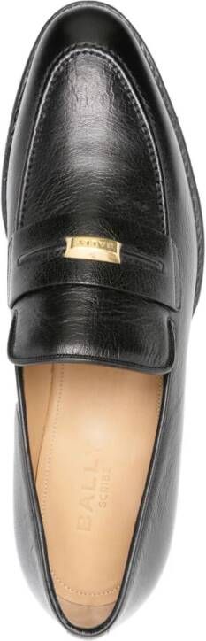 Bally Plume leather loafers Black