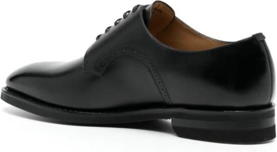Bally polished leather derby shoes Black