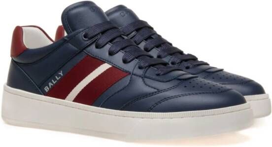 Bally Raise leather sneakers Blue