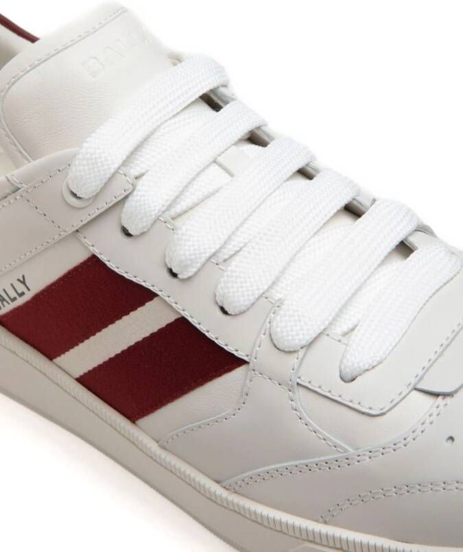 Bally Raise leather sneakers White
