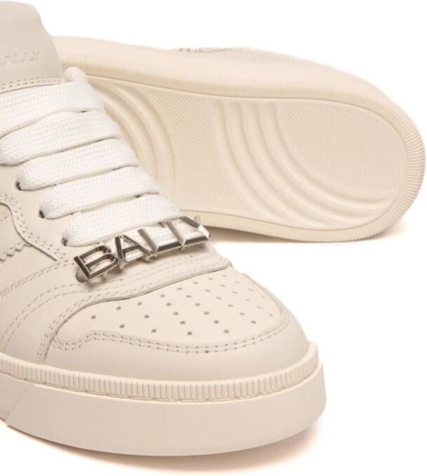 Bally Raise logo-print sneakers White