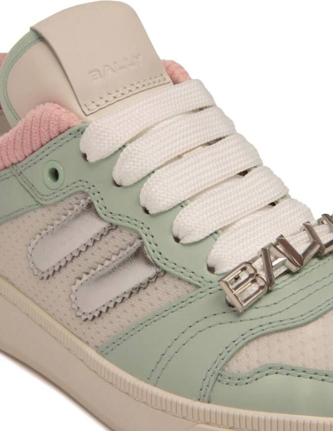Bally Raise panelled sneakers Green