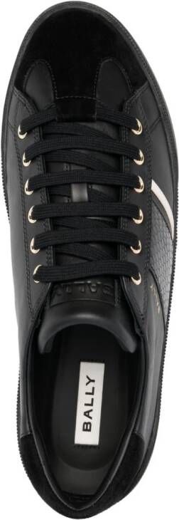 Bally Roller P low-top leather sneakers Black