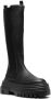 Bally round-toe leather boots Black - Thumbnail 2