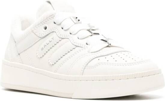 Bally Royalty leather sneakers White