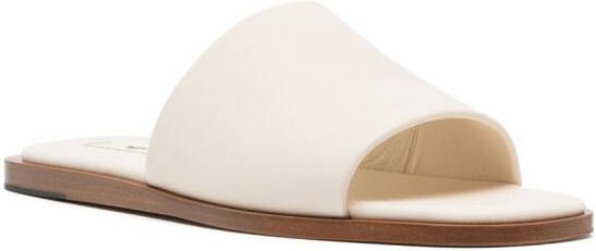 Bally Sabian leather sandals White