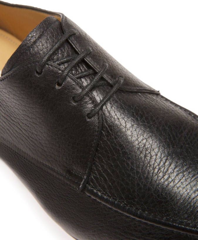Bally Saele grained-texture derby shoes Black