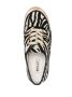Bally Santa Ana zebra-print sneakers Black - Thumbnail 4