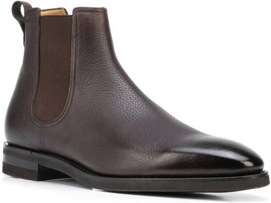 Bally Scavone leather ankle boots Brown
