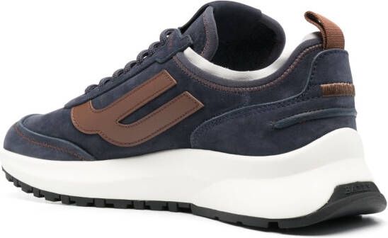 Bally Schuhe suede sneakers Blue