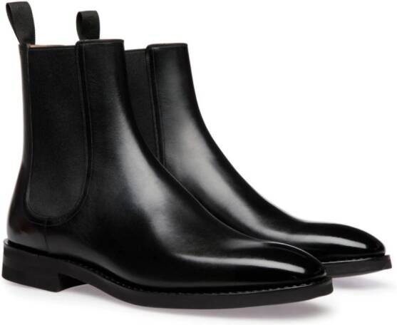 Bally Scribe leather chelsea boots Black