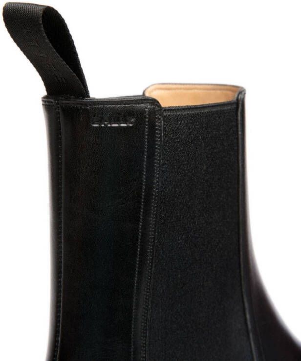 Bally Scribe leather chelsea boots Black