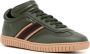 Bally side-stripe leather low-top sneakers Green - Thumbnail 2
