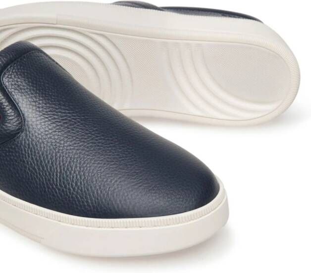 Bally slip-on leather sneakers Blue