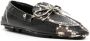 Bally snakeskin-effect leather loafers Black - Thumbnail 2