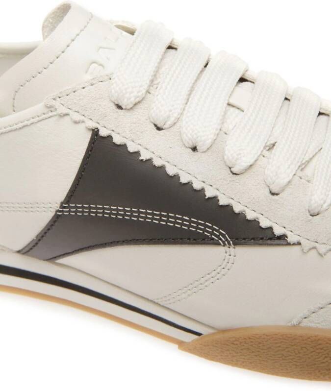 Bally Sonney-B-W panelled-design sneakers White