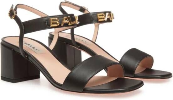 Bally Spell leather sandals Black