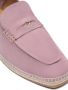 Bally square-toe leather espadrilles Pink - Thumbnail 4