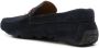 Bally stripe-detail suede loafers Blue - Thumbnail 3