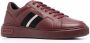 Bally stripe-embellished leather sneakers Red - Thumbnail 2
