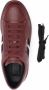 Bally stripe-embellished leather sneakers Red - Thumbnail 4