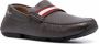 Bally striped-detail leather loafers Brown - Thumbnail 2