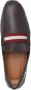 Bally striped-detail leather loafers Brown - Thumbnail 4