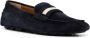 Bally striped-edge suede loafers Blue - Thumbnail 2