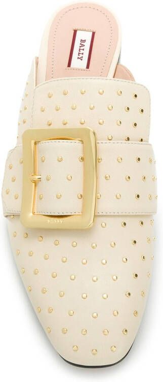 Bally studded mules Neutrals