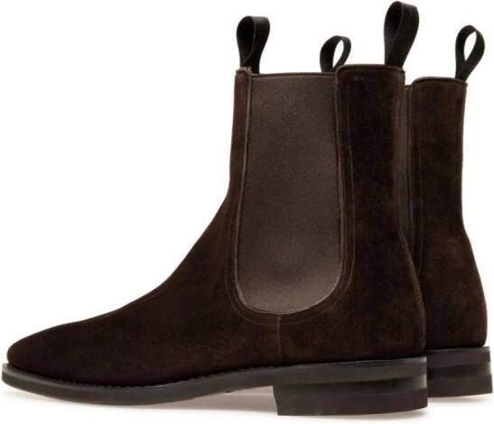 Bally Styles suede ankle boots Brown