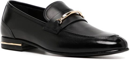 Bally Suisse leather loafers Black