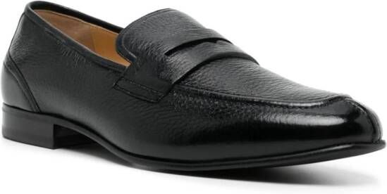 Bally Suisse leather loafers Black