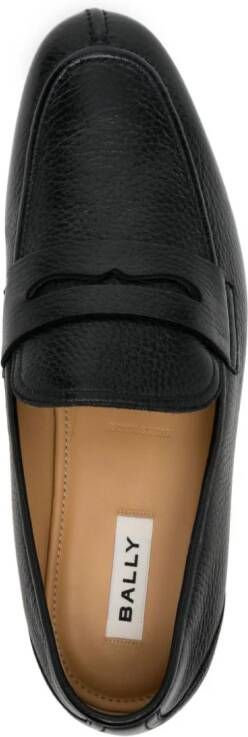 Bally Suisse leather loafers Black