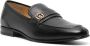 Bally Suisse logo-plaque leather loafers Black - Thumbnail 2