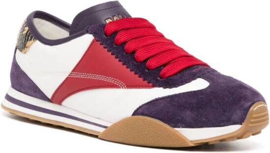 Bally Sussex lace-up leather sneakers Multicolour