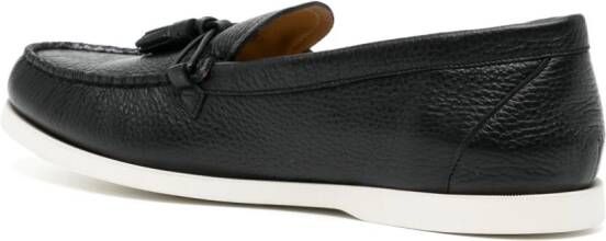 Bally tassel-detail leather loafers Black