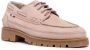 Bally Traper leather moccasins Pink - Thumbnail 2