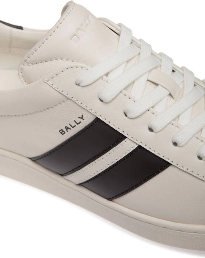 Bally Tyger leather sneakers White