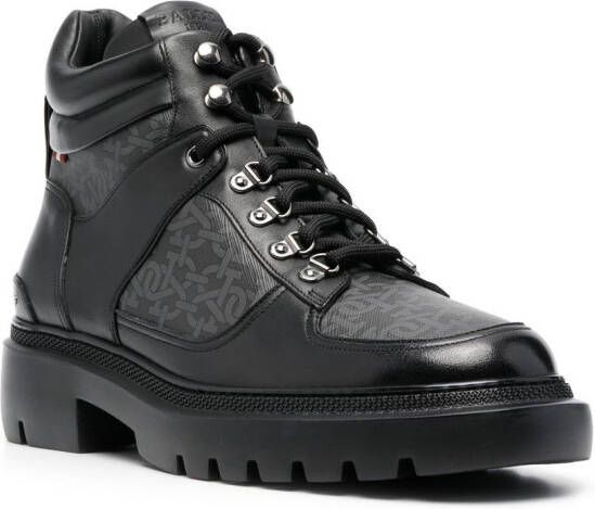 Bally Valensy monogram boots Black